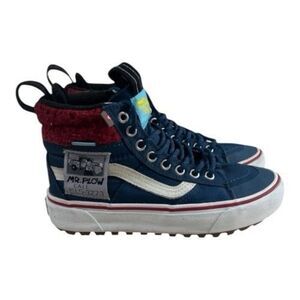 VANS The SIMPSONS Sk8 Hi MTE 2.0 DX Women 5.5 /Men 4 Blue Red White MR. PLOW